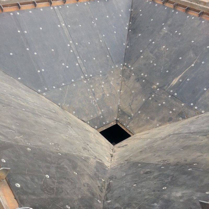 煤仓高分子衬板的核心功能与应用场景